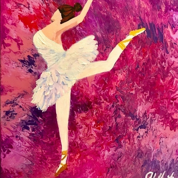 Other - PINK dancing girl!